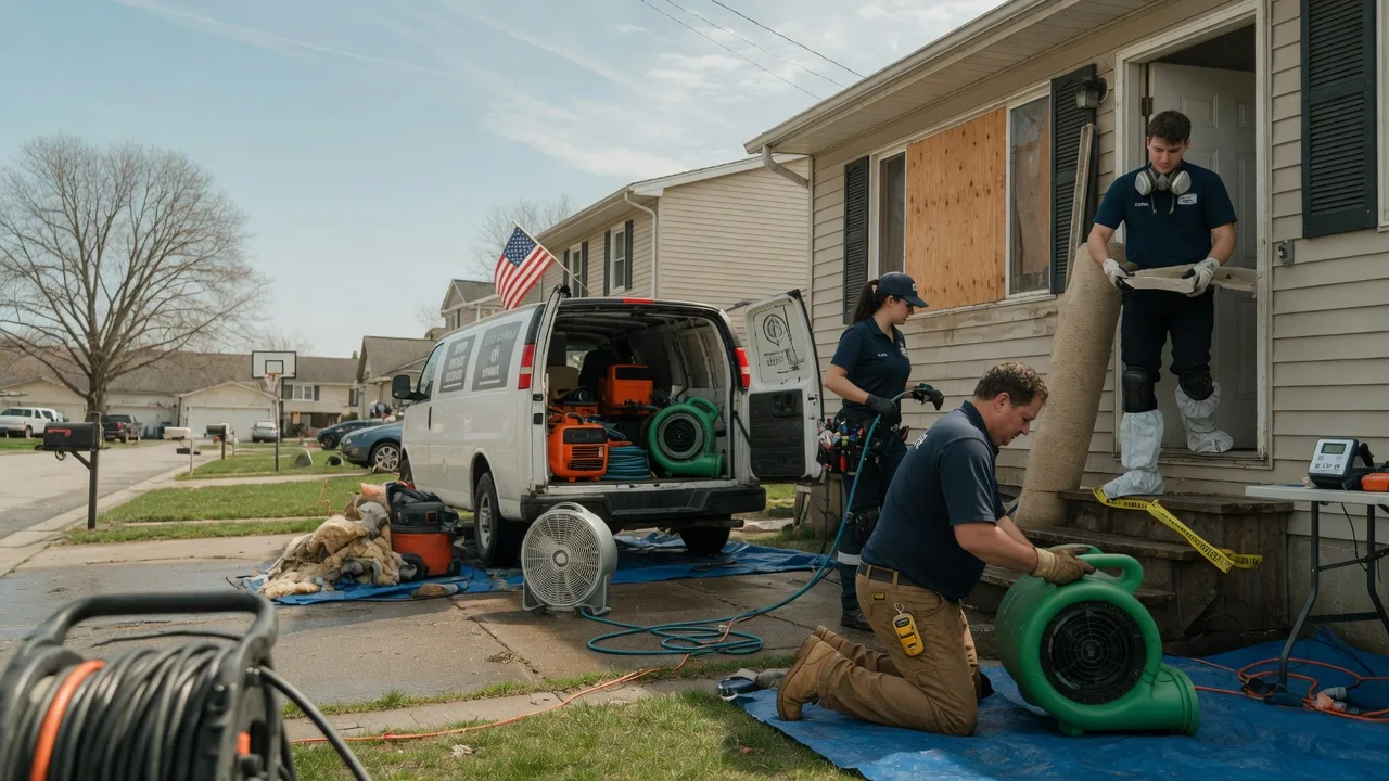 Water Damage Restoration in Palos Heights, IL near me